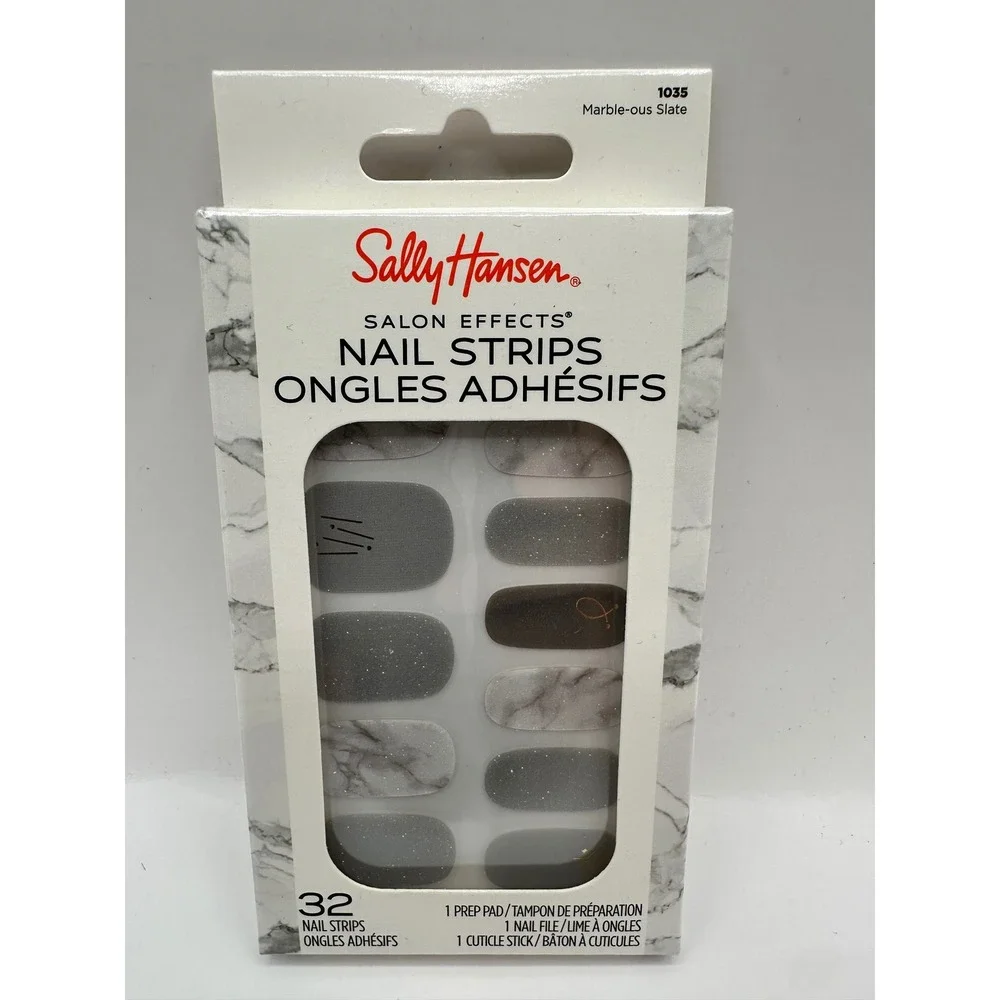 Sally Hansen Salon Effects Nail Polish Strips, 32 Count, lot of 5 sets - Picture 8 of 11